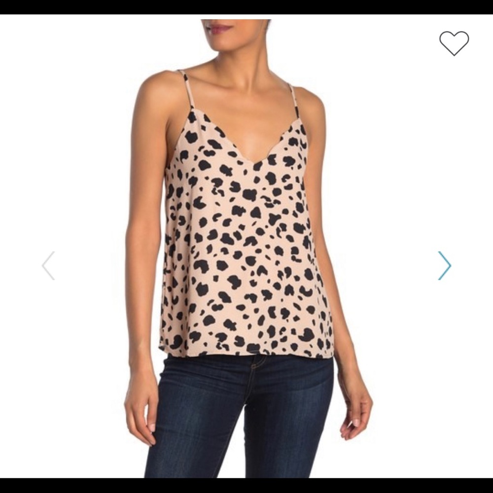 Socialite Printed V Neck Camisole